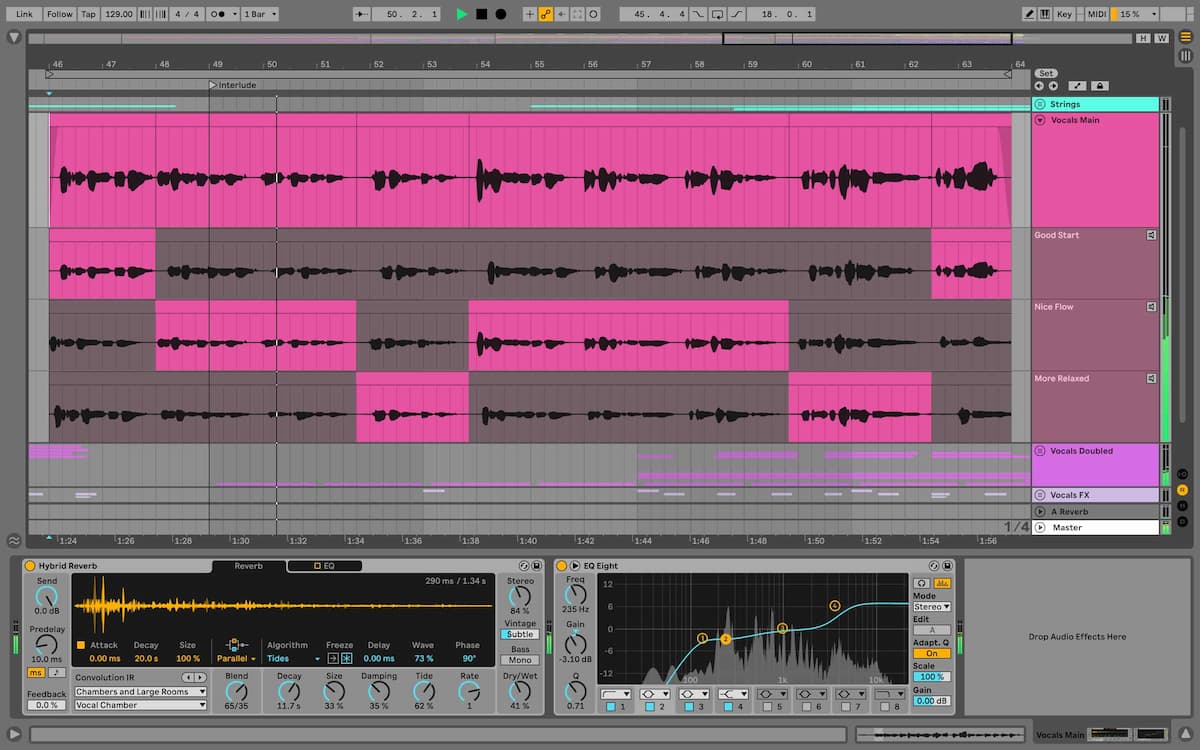 Ableton arrangement view 2 Sverige